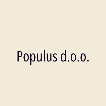 Populus d.o.o.