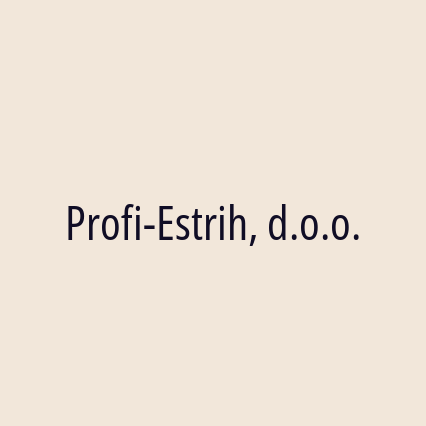 Profi-Estrih, d.o.o. - Logotip