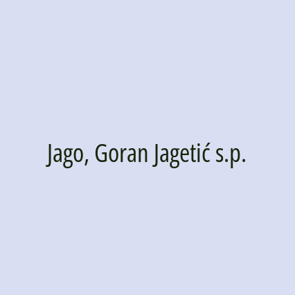 Jago, Goran Jagetić s.p.