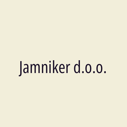 Jamniker d.o.o. - Logotip