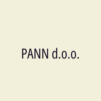 PANN d.o.o.