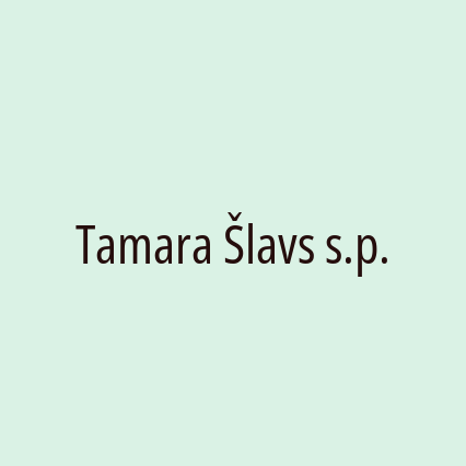 Tamara Šlavs s.p.