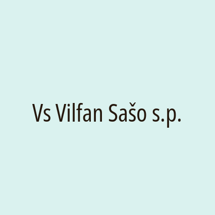 Vs Vilfan Sašo s.p.