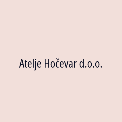 Atelje Hočevar d.o.o. - Logotip