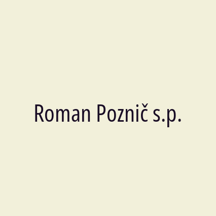 Roman Poznič s.p. - Logotip