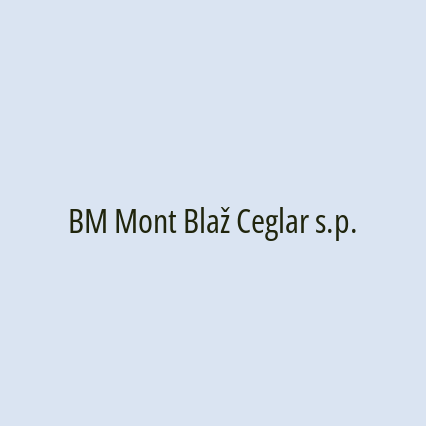 BM Mont Blaž Ceglar s.p.