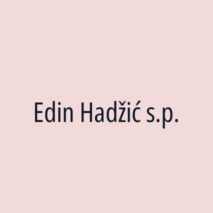 Edin Hadžić s.p. - Logotip