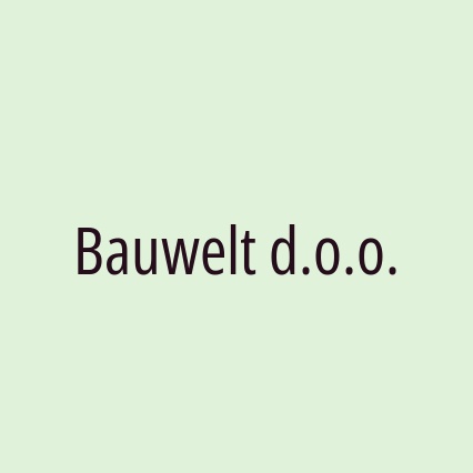 Bauwelt d.o.o. - Logotip