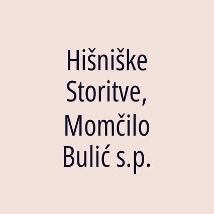 Hišniške Storitve, Momčilo Bulić s.p. - Logotip