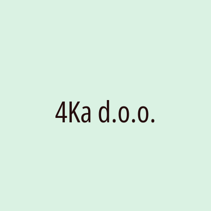 4Ka d.o.o.