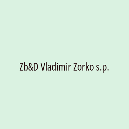 Zb&D Vladimir Zorko s.p.