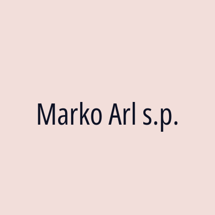 Marko Arl s.p. - Logotip