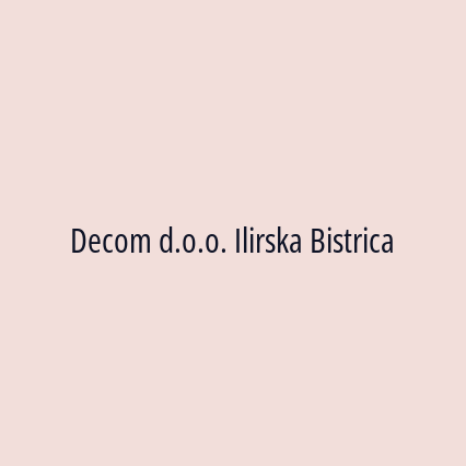 Decom d.o.o. Ilirska Bistrica - Logotip