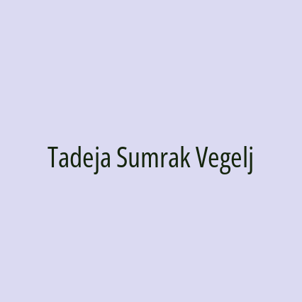 Tadeja Sumrak Vegelj