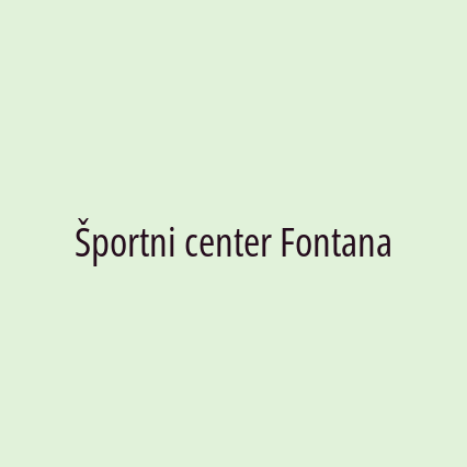 Športni center Fontana