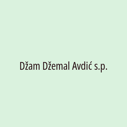 Džam Džemal Avdić s.p.