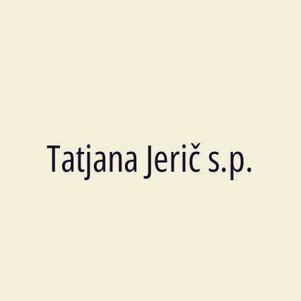 Tatjana Jerič s.p. - Logotip