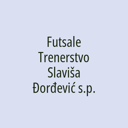 Futsale Trenerstvo Slaviša Đorđević s.p. - Logotip