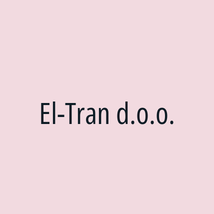 El-Tran d.o.o. - Logotip