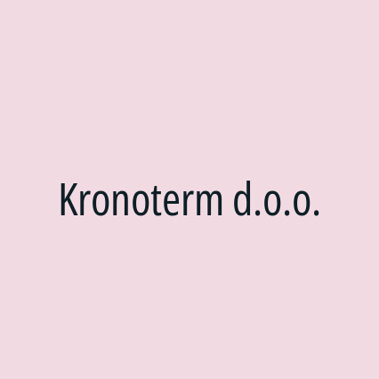 Kronoterm d.o.o.