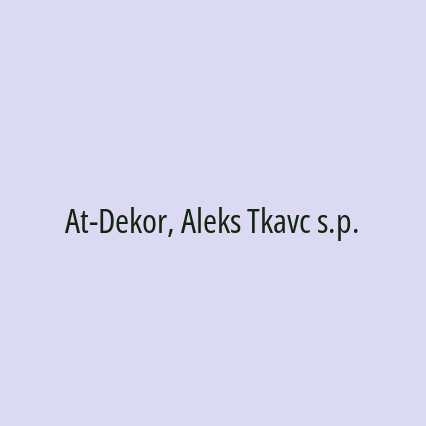 At-Dekor, Aleks Tkavc s.p. - Logotip