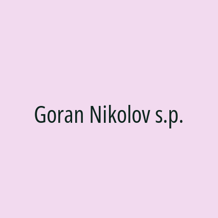 Goran Nikolov s.p.