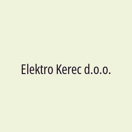 Elektro Kerec d.o.o. - Logotip