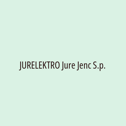 JURELEKTRO Jure Jenc S.p. - Logotip