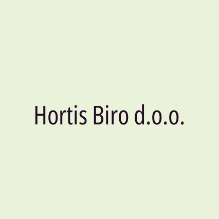 Hortis Biro d.o.o.