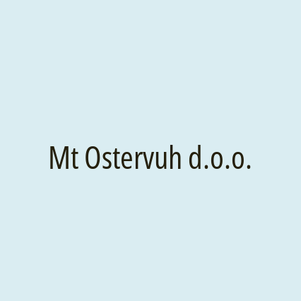 Mt Ostervuh d.o.o. - Logotip