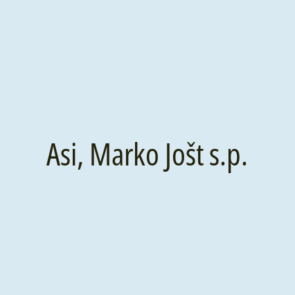 Asi, Marko Jošt s.p.