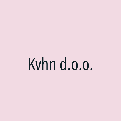 Kvhn d.o.o.