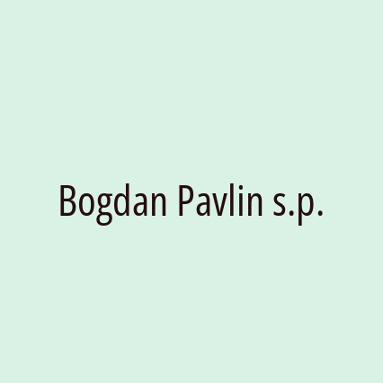 Bogdan Pavlin s.p.