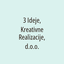 3 Ideje, Kreativne Realizacije, d.o.o. - Logotip