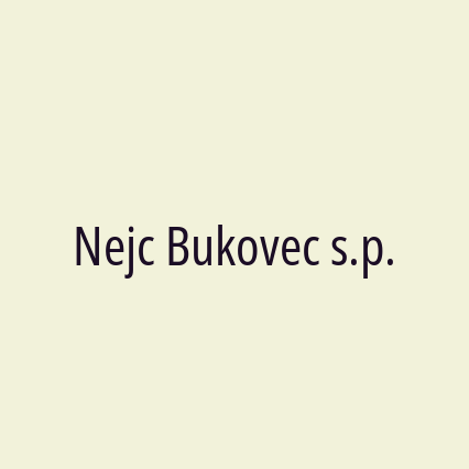 Nejc Bukovec s.p. - Logotip