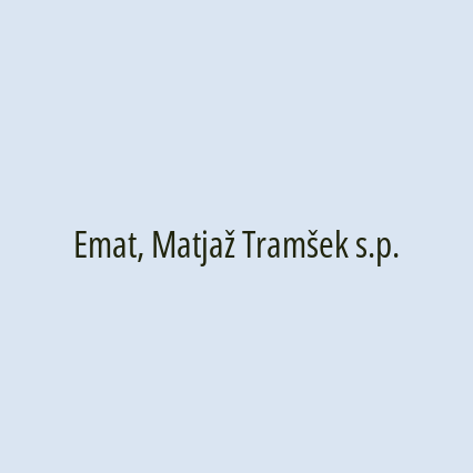 Emat, Matjaž Tramšek s.p. - Logotip