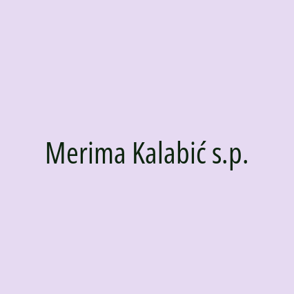 Merima Kalabić s.p. - Logotip