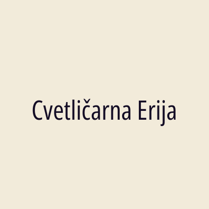 Cvetličarna Erija