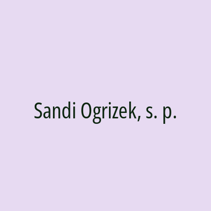 Sandi Ogrizek, s. p.