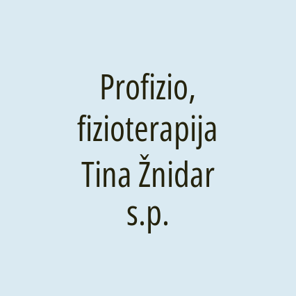 Profizio, fizioterapija Tina Žnidar s.p.