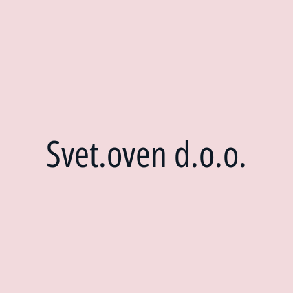 Svet.oven d.o.o.