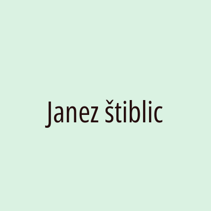 Janez štiblic