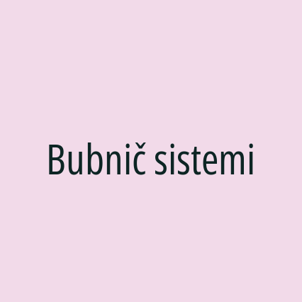 Bubnič sistemi