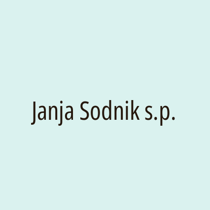 Janja Sodnik s.p.