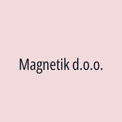 Magnetik d.o.o. - Logotip