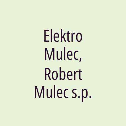 Elektro Mulec, Robert Mulec s.p. - Logotip