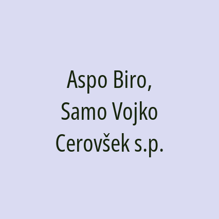 Aspo Biro, Samo Vojko Cerovšek s.p. - Logotip