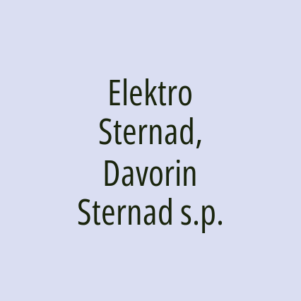 Elektro Sternad, Davorin Sternad s.p. - Logotip