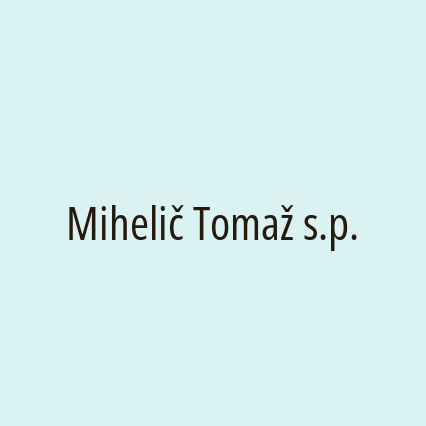 Mihelič Tomaž s.p. - Logotip