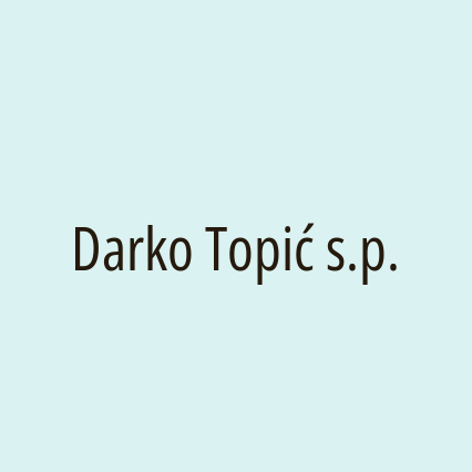 Darko Topić s.p.